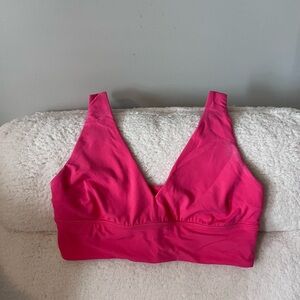 Lululemon Pink Align V Neck Bra Size 6